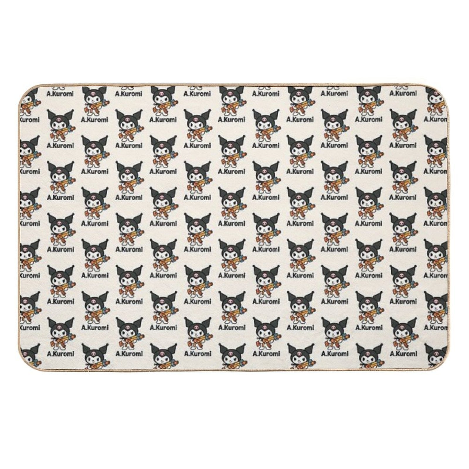 A.Kuromi  Pet-Safe Bath Mat
