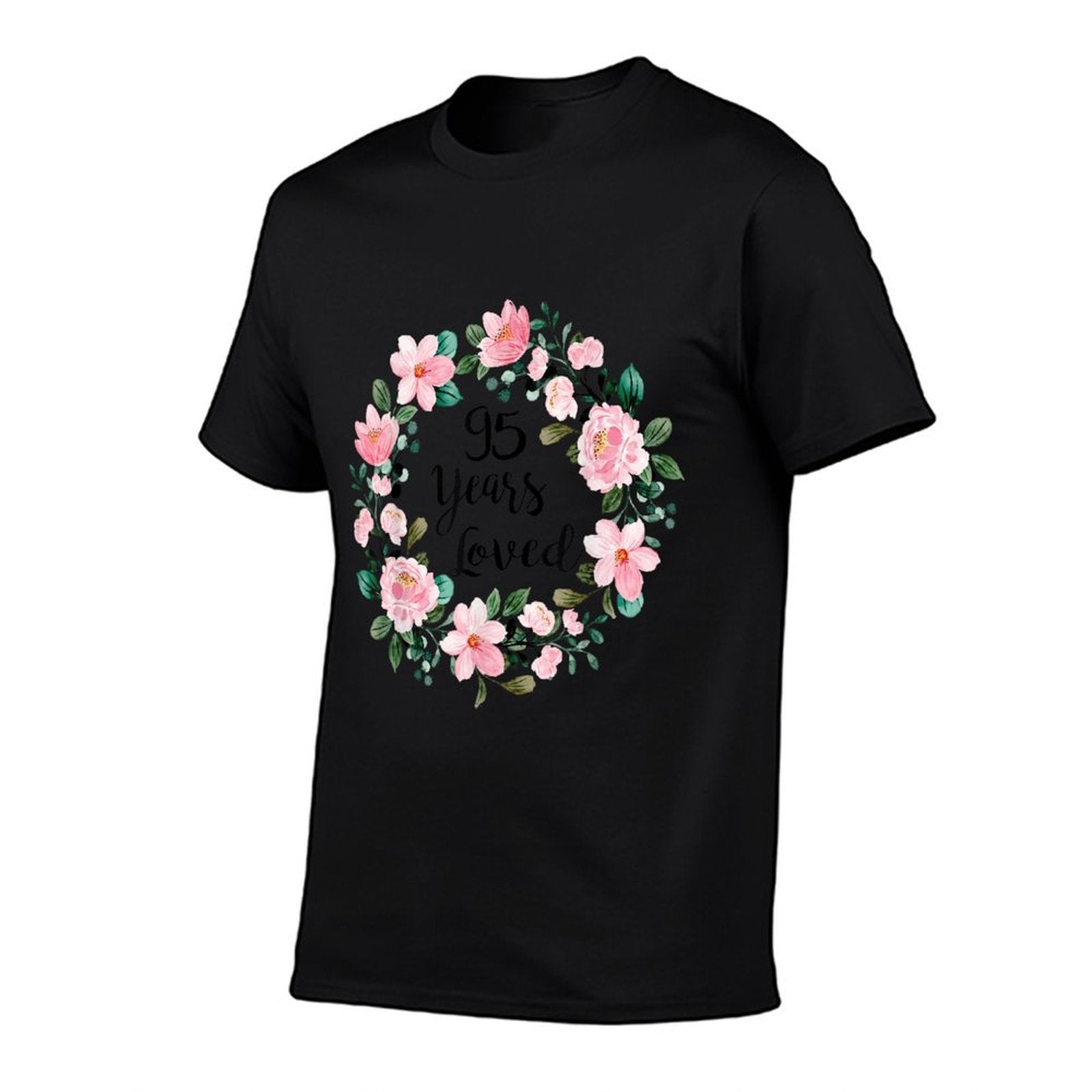 95 Years Loved Men Women 95 Years Old Cool 95th Birthday  Tagless Design T-Shirt