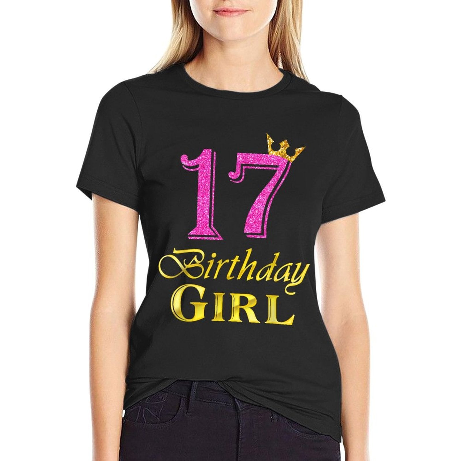 17th Birthday Girl Princess 17 Years Old 17th Birthday  Soft T-Shirt
