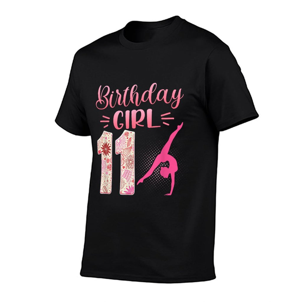 11th Birthday Girl Gymnastics Rainbow Gymnast 11 Years Old  Classic T-Shirt