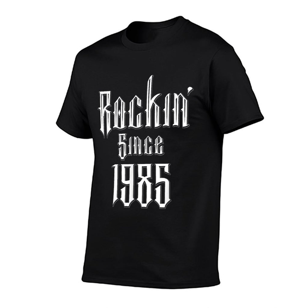 40 Year Old Classic Rock 40th Birthday  Oversized Silhouette T-Shirt