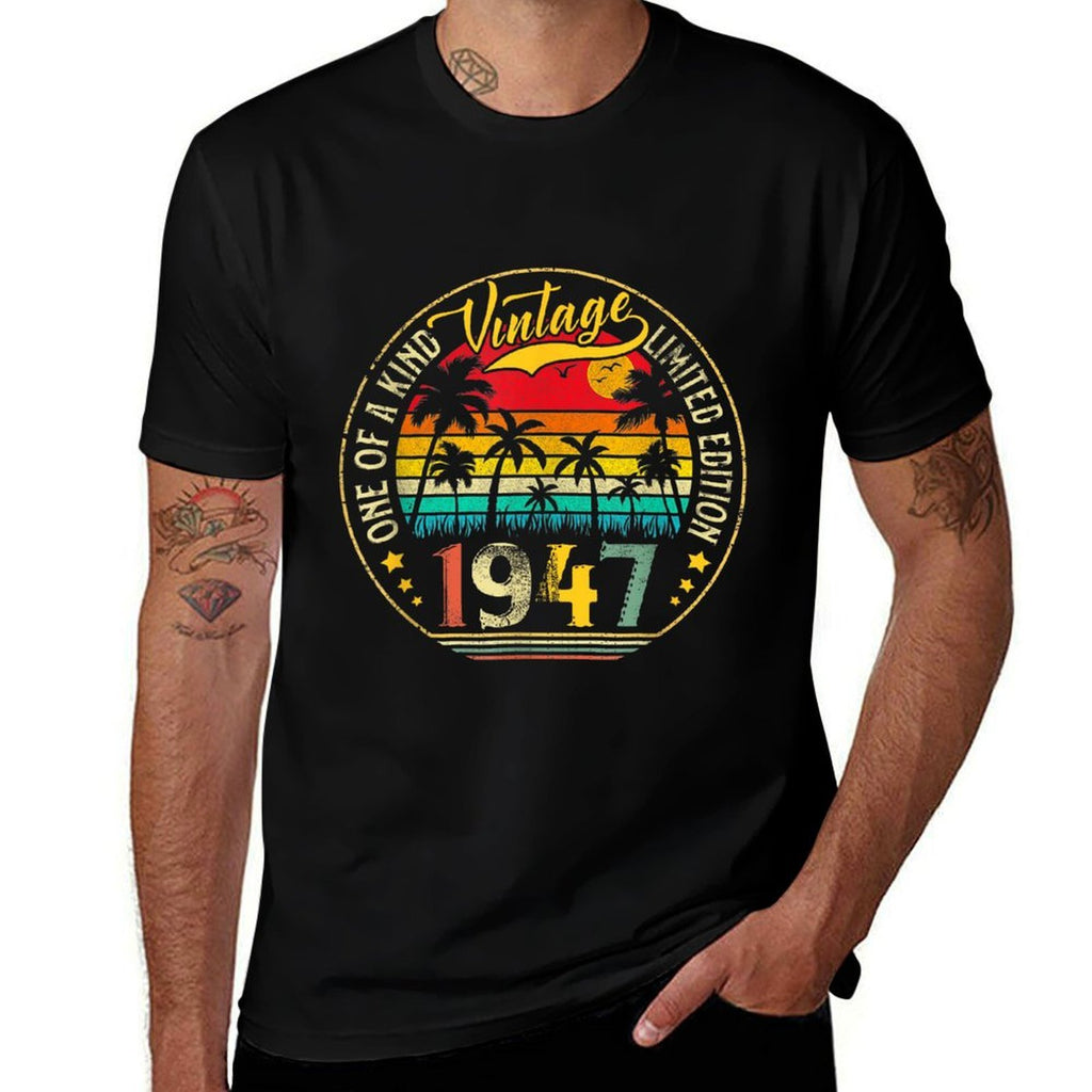78 Year Old Retro Vintage 1947 Limited Edition  Lightweight T-Shirt
