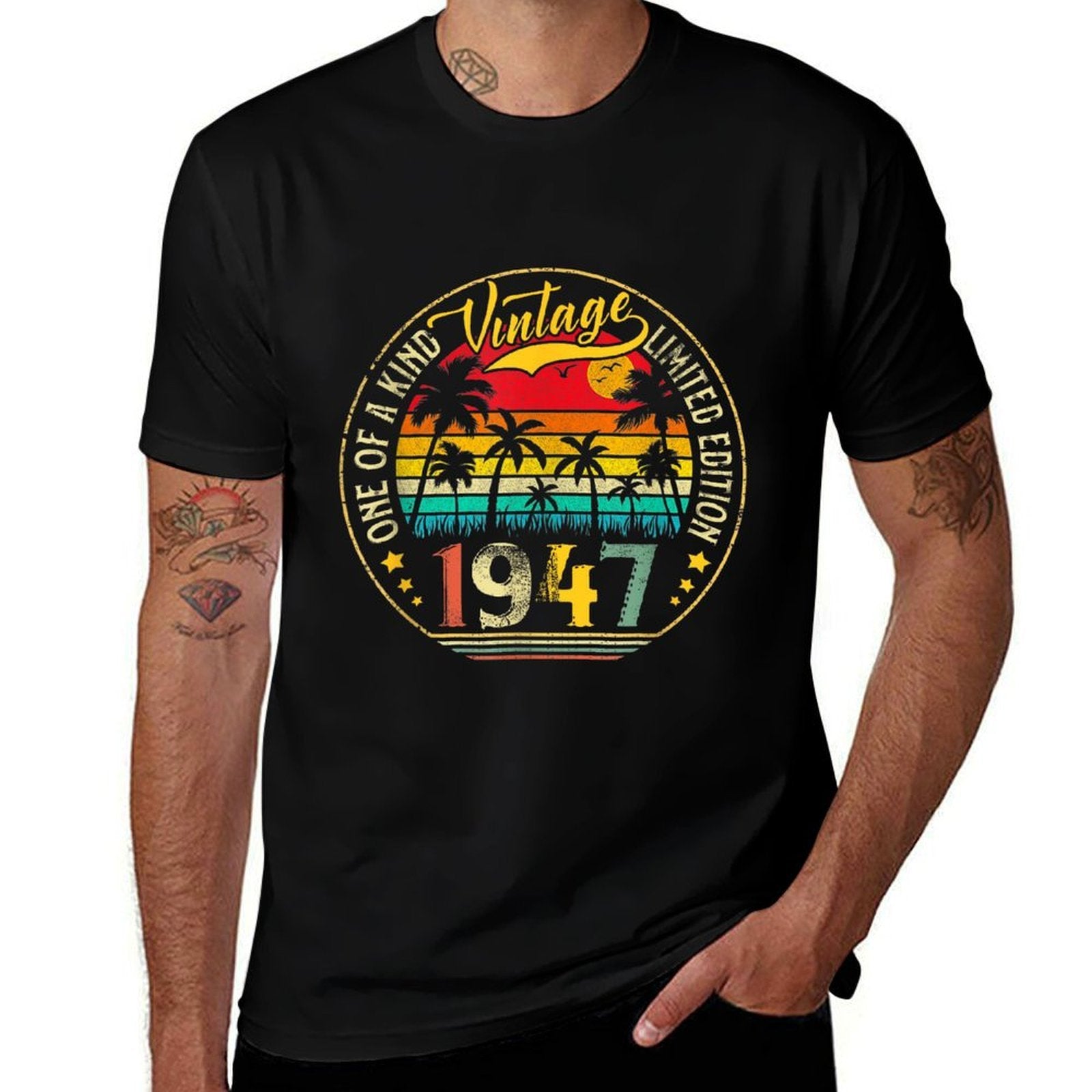 78 Year Old Retro Vintage 1947 Limited Edition  Lightweight T-Shirt