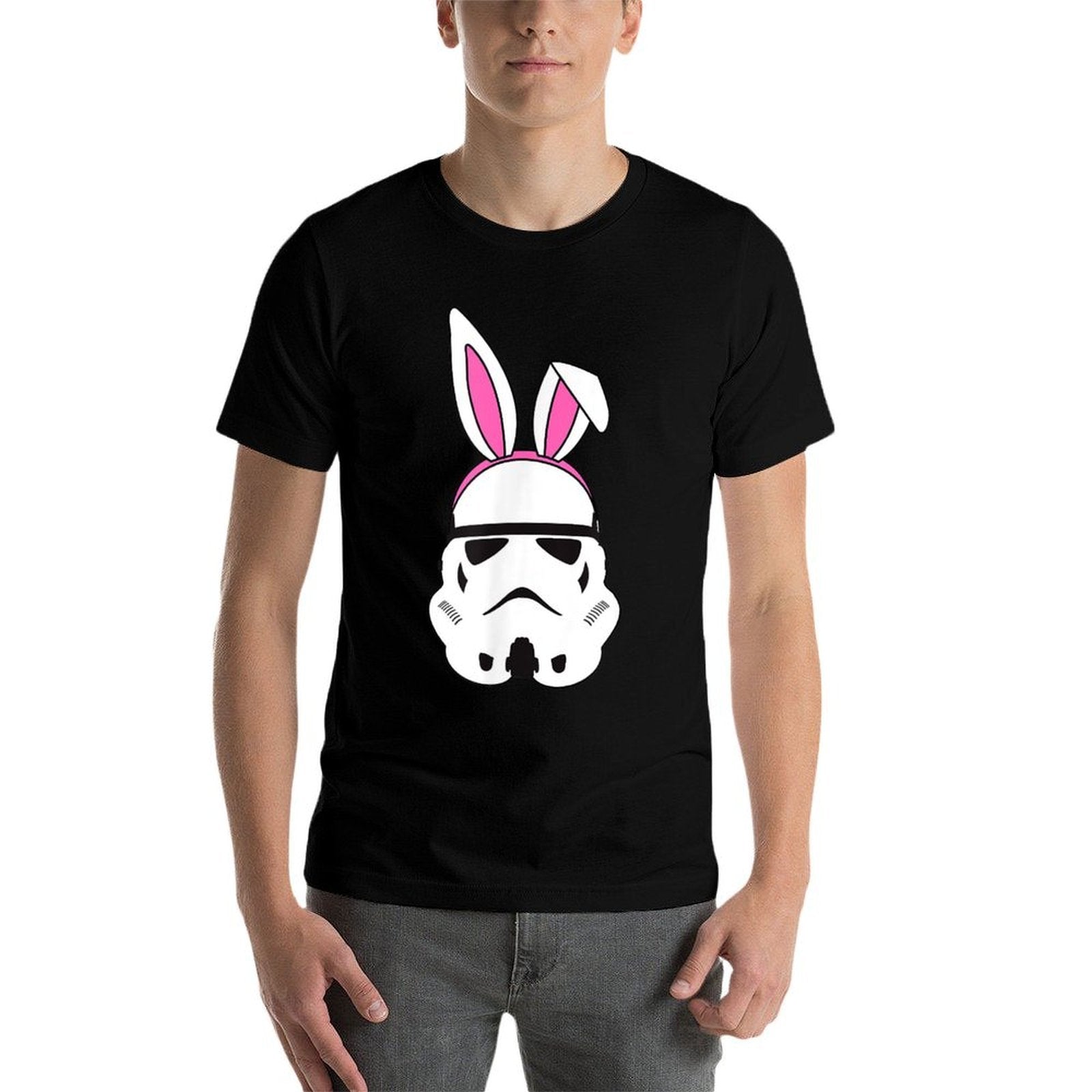 Amazon Essentials Star Wars Stormtrooper Spring Easter Bunny Ears  Wrinkle-resistant T-Shirt