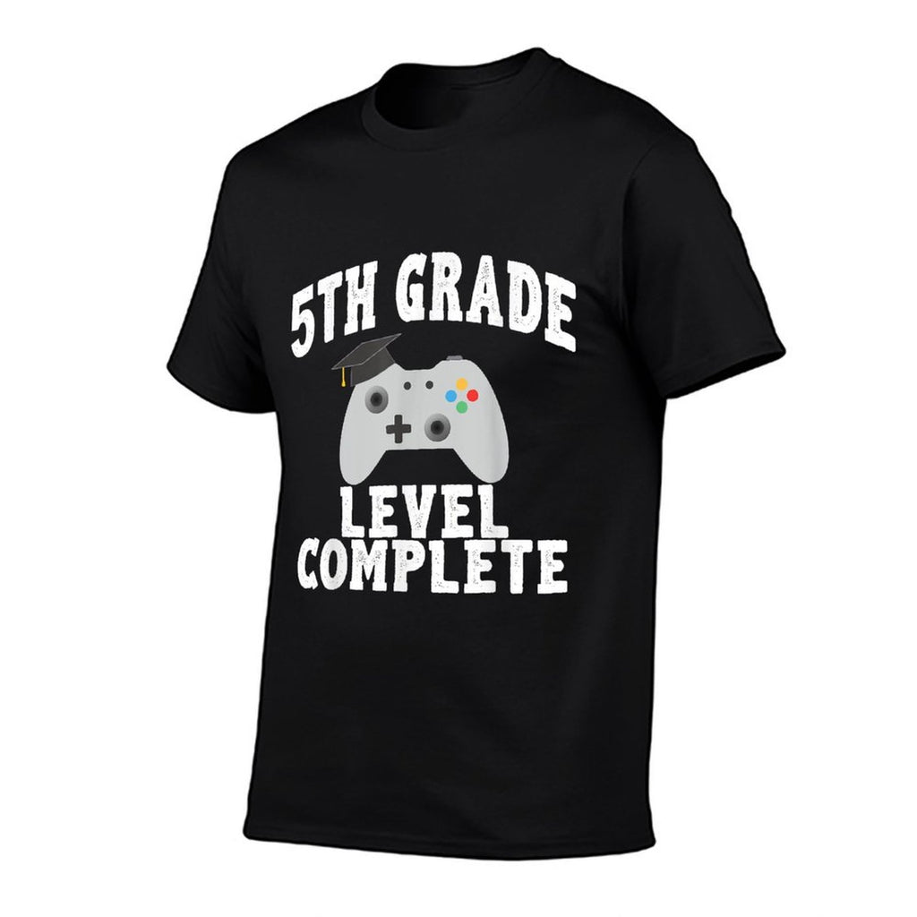 5th Grade Level Complete Gamer Class Of 2025 Graduation  Eco-friendly Material T-Shirt
