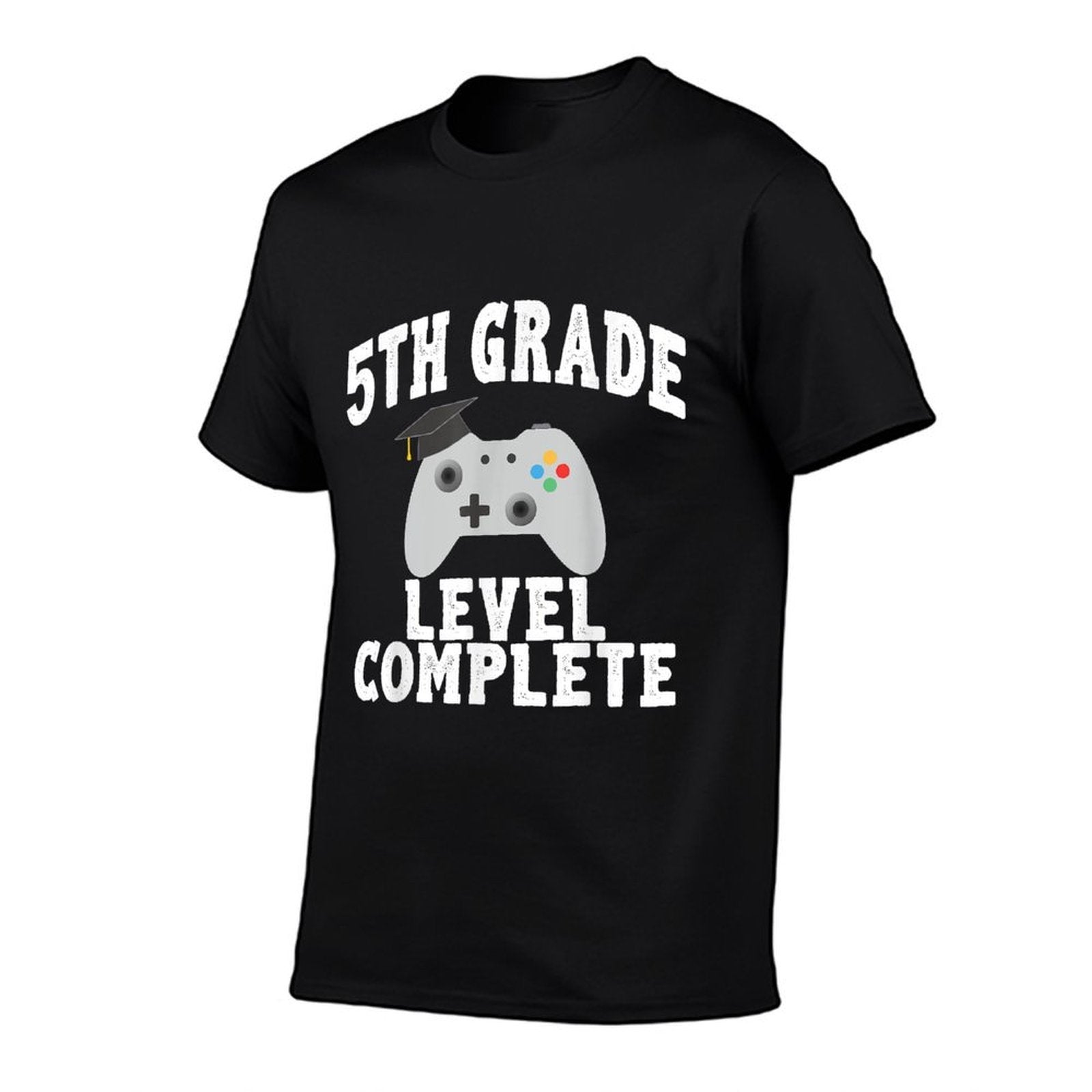5th Grade Level Complete Gamer Class Of 2025 Graduation  Eco-friendly Material T-Shirt