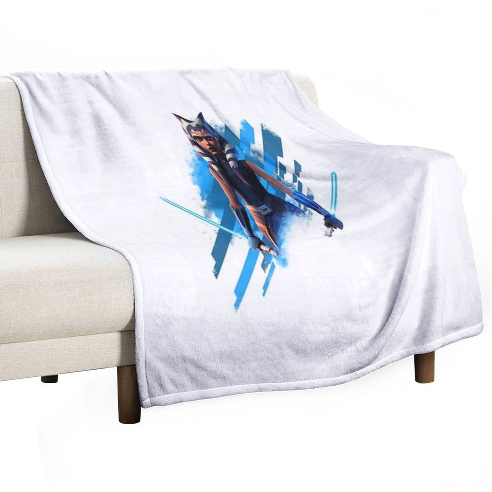 Ahsoka Tano Compact Throw Blanket