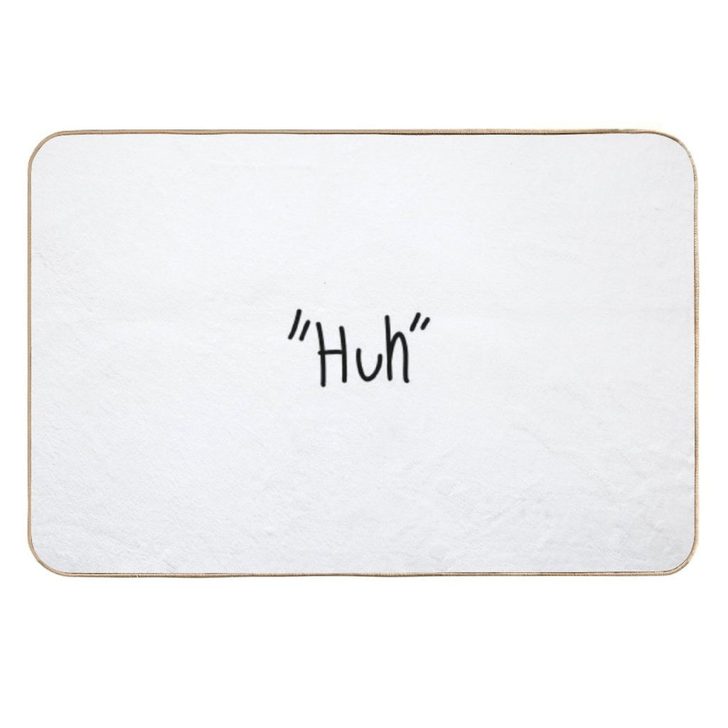 ''huh''  High-Traffic Bath Mat
