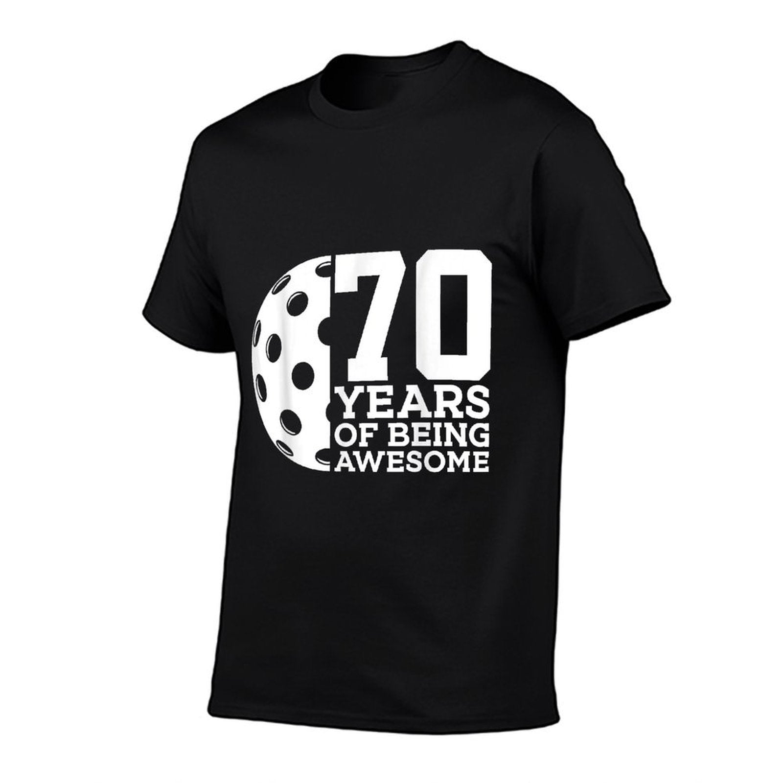 70 YEARS OF BEING AWESOME PICKLEBALL 70TH BIRTHDAY  Eco-friendly Material T-Shirt