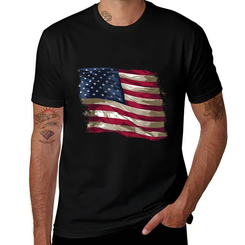 American Distressed  Classic T-Shirt