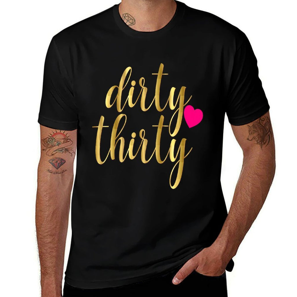 30th Birthday Gift Party Dirty Thirty 30 Premium  Vintage-inspired T-Shirt
