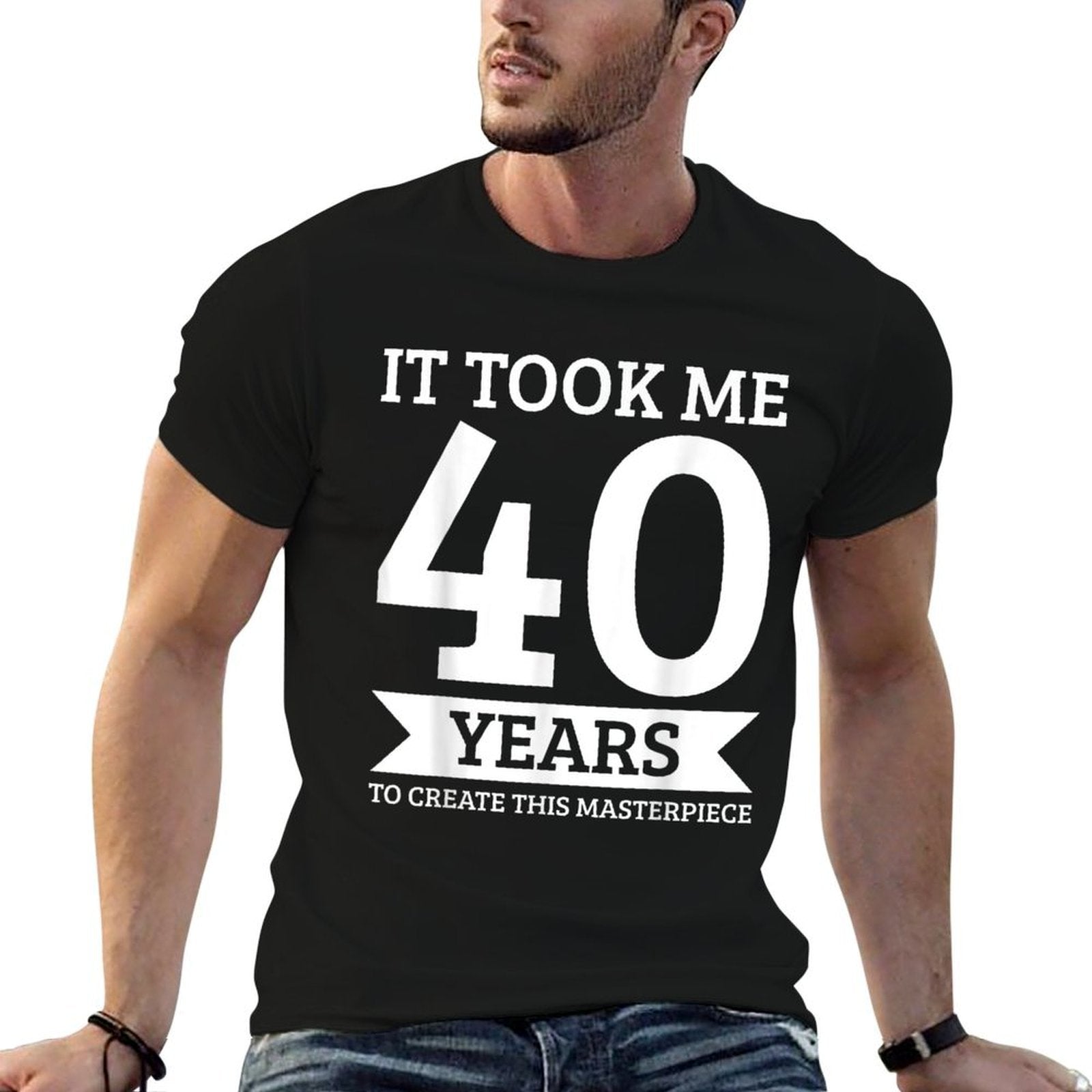 40th Birthday  High-quality Stitching T-Shirt