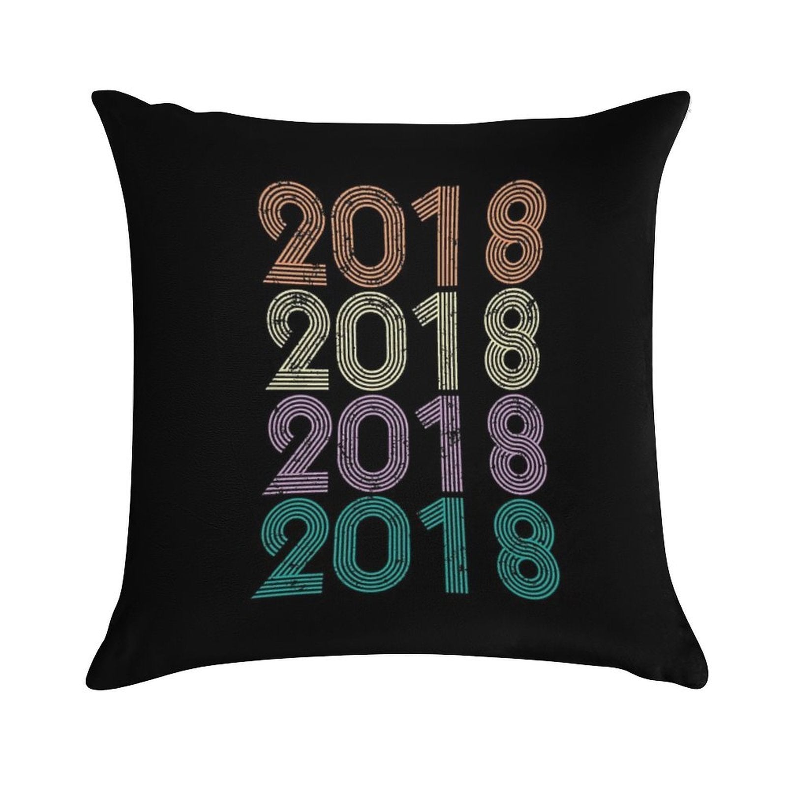 2018 Vintage Soft Ultra-Soft Texture Throw Pillow