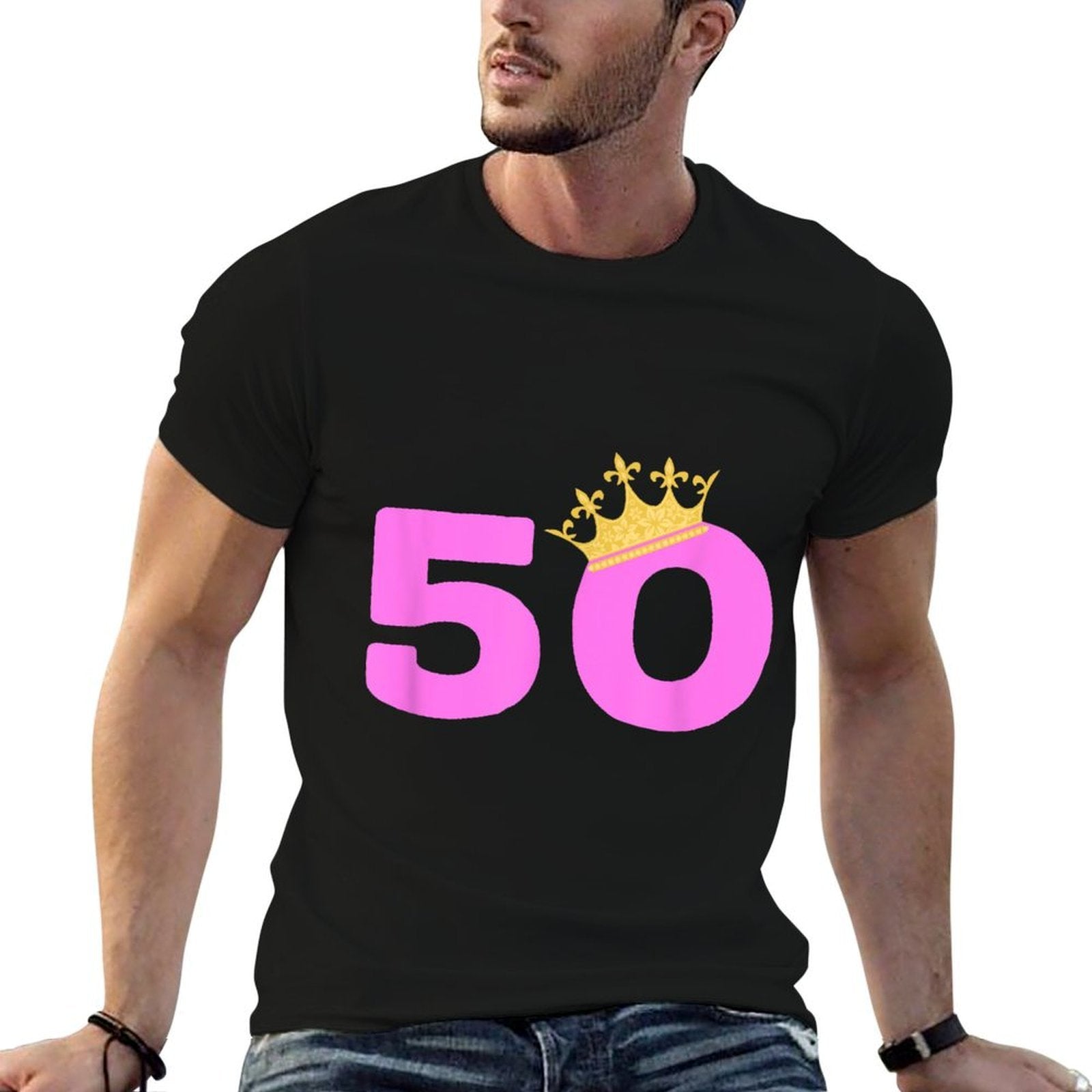 50th Birthday Queen  Relaxed-fit T-Shirt