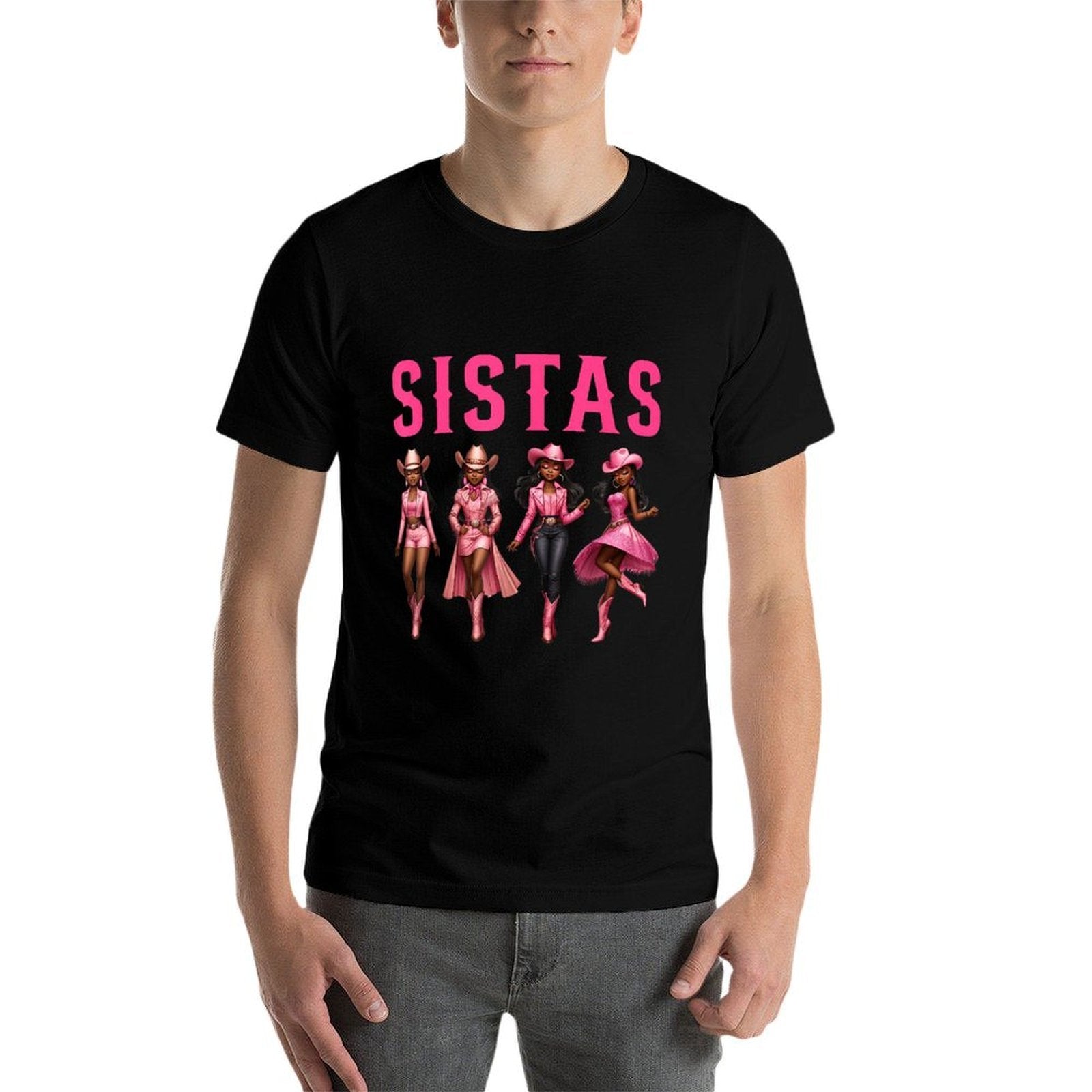 African American Black Cowgirls Western Sistas Black Women  Vintage-inspired T-Shirt