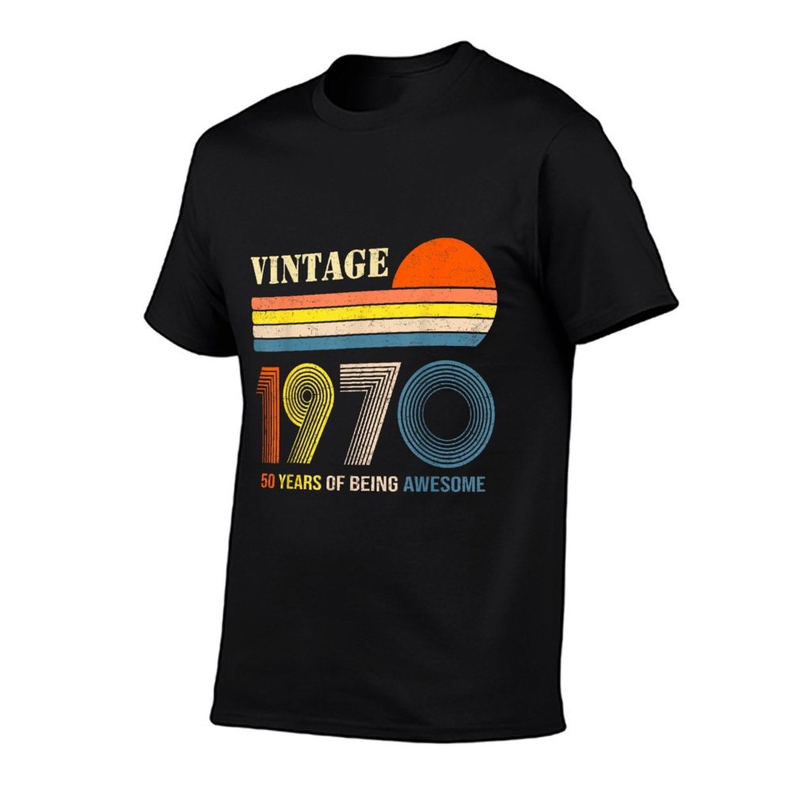 50 Year Old Gifts Vintage 1970 Limited Edition 50th Birthday  Easy-care T-Shirt