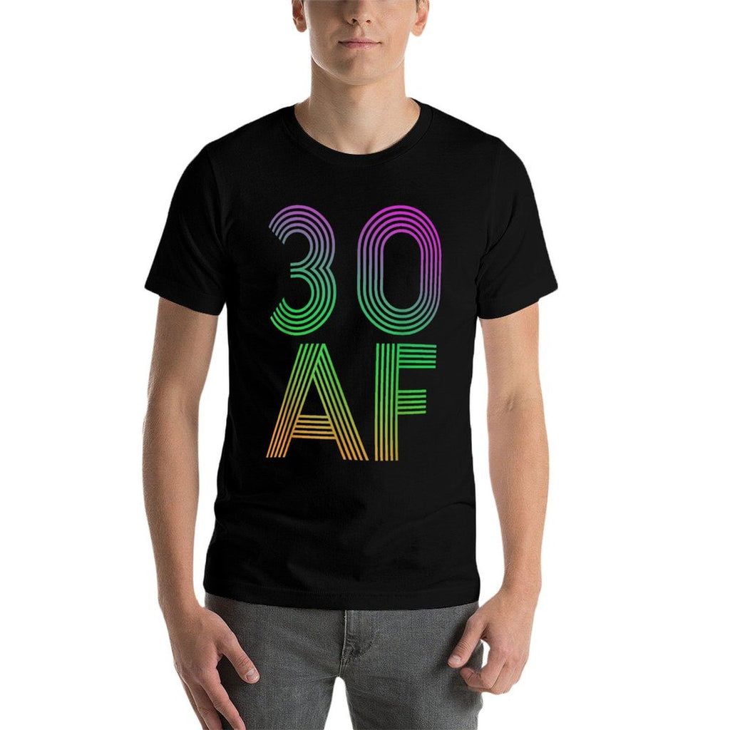 30 AF Vintage 30th Birthday Gift  Polyester Blend T-Shirt