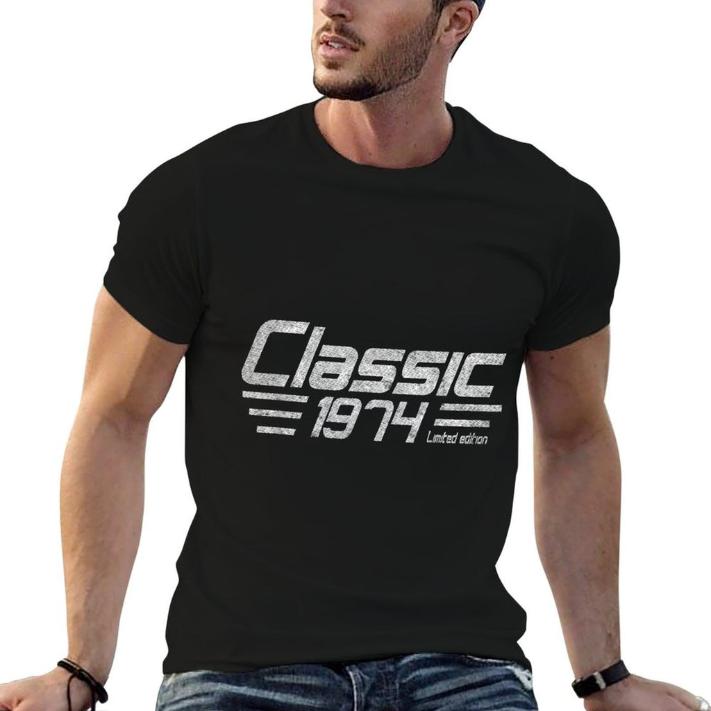 50 Year Olds Vintage Classic Car 1974 50th Men Birthday  Graphic-printed T-Shirt