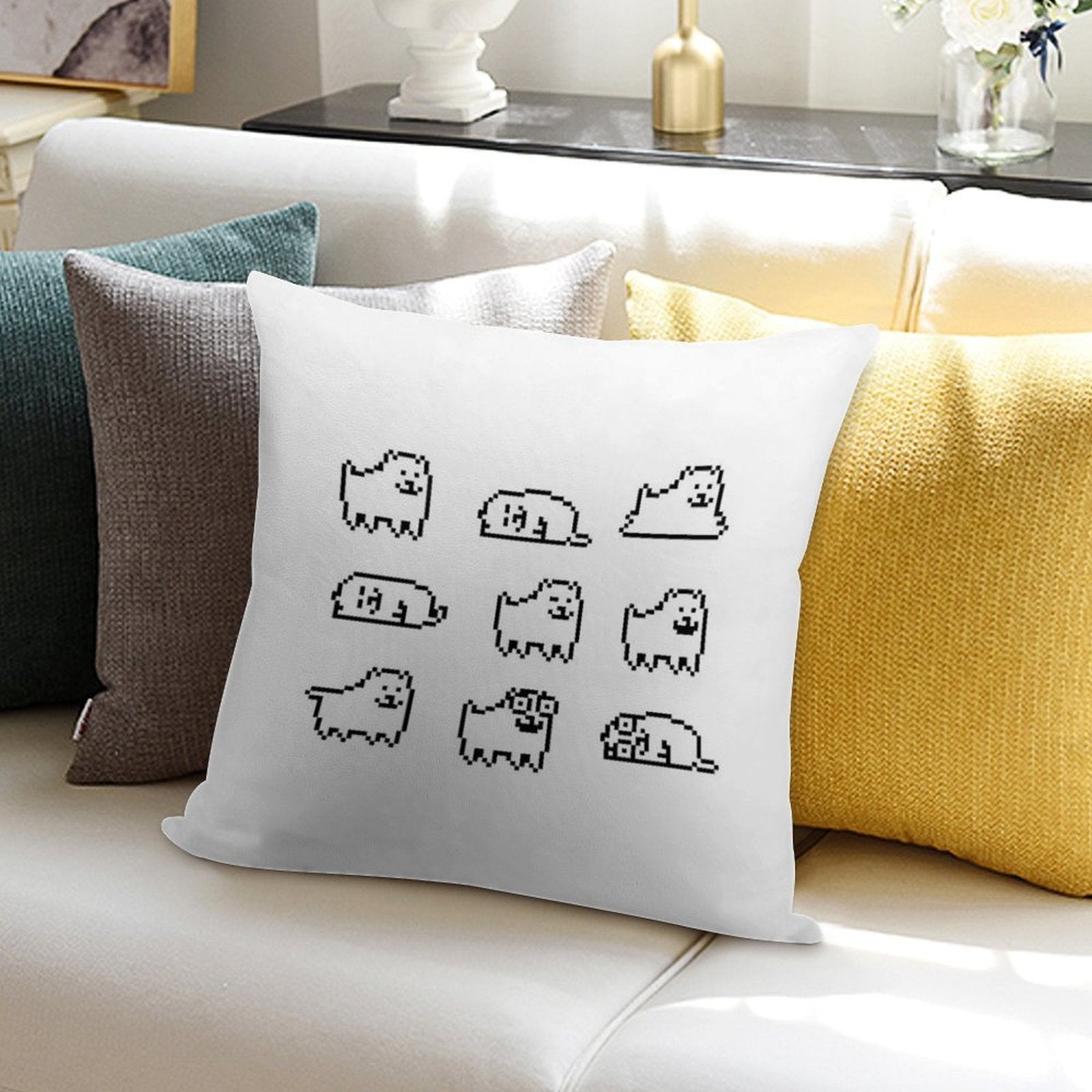 Annoying Dog Undertale HQ Soft Warmth Comfort Throw Pillow