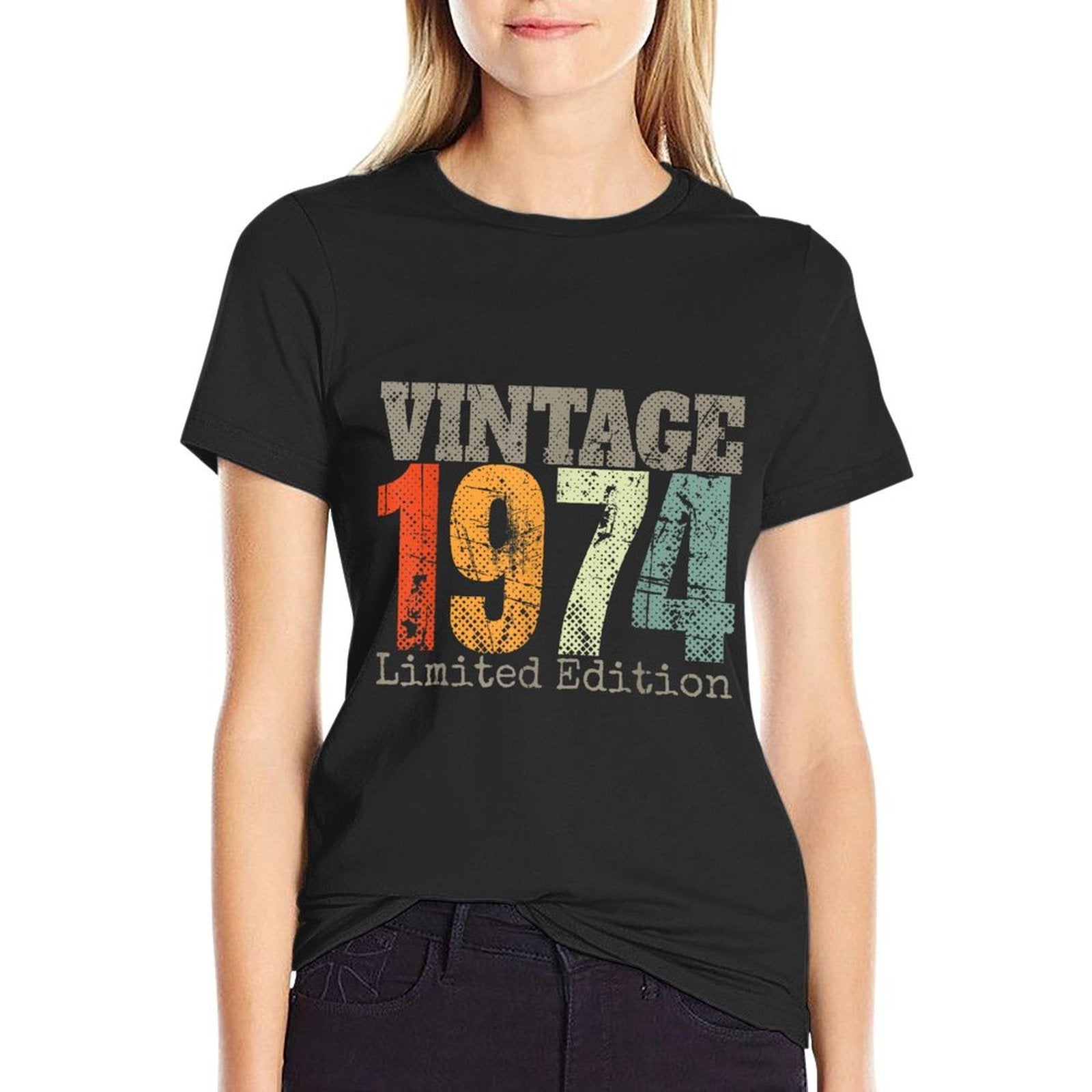 50 Years Old Vintage 1974 Limited Edition 50th Birthday Comfortable T-Shirt