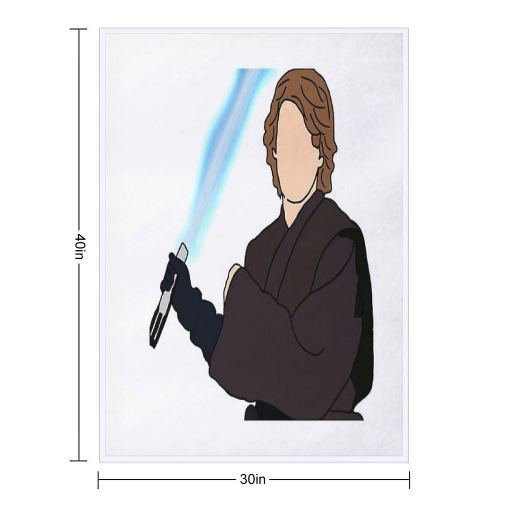 Anakin Sustainable Throw Blanket