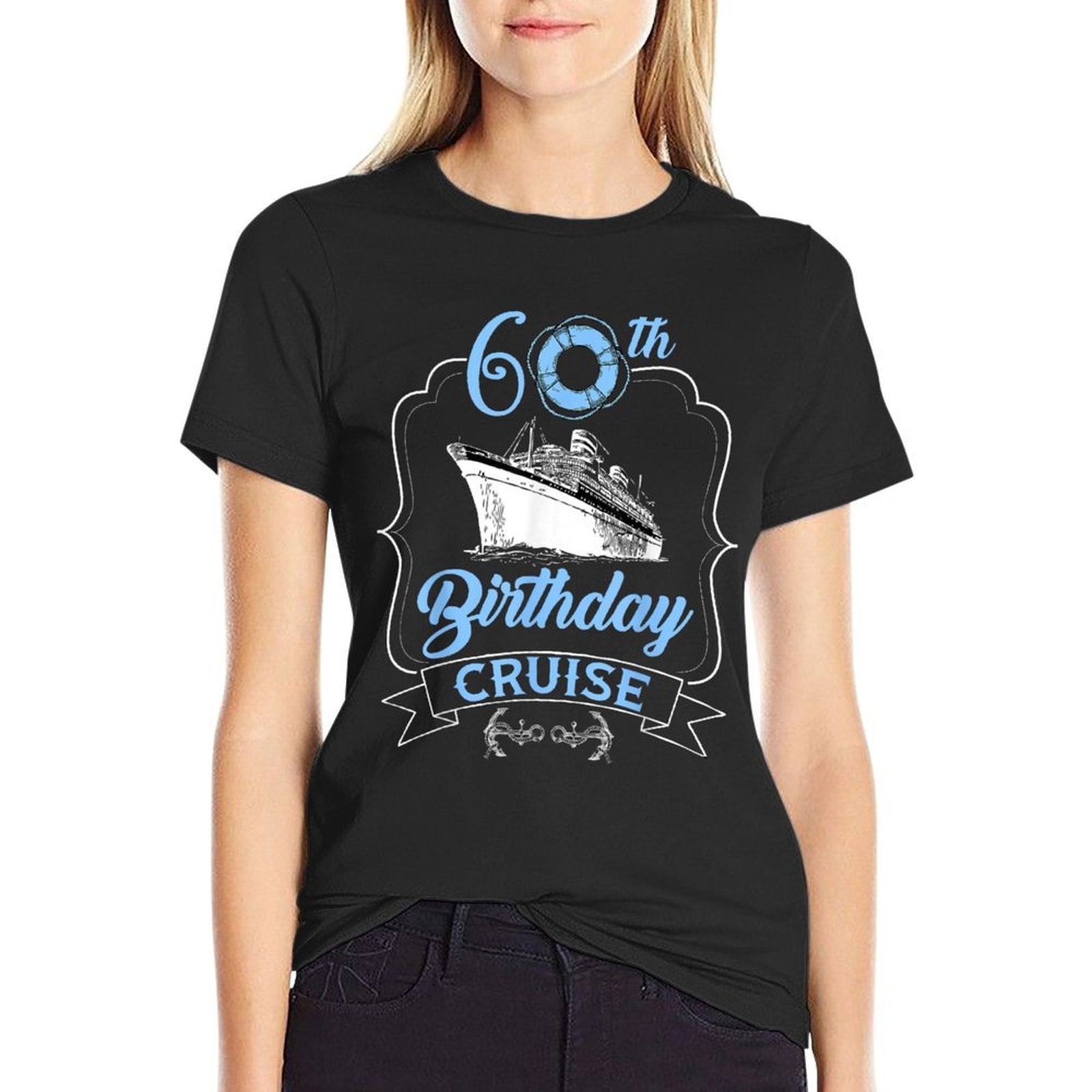 60th Birthday Cruise  Lightweight T-Shirt