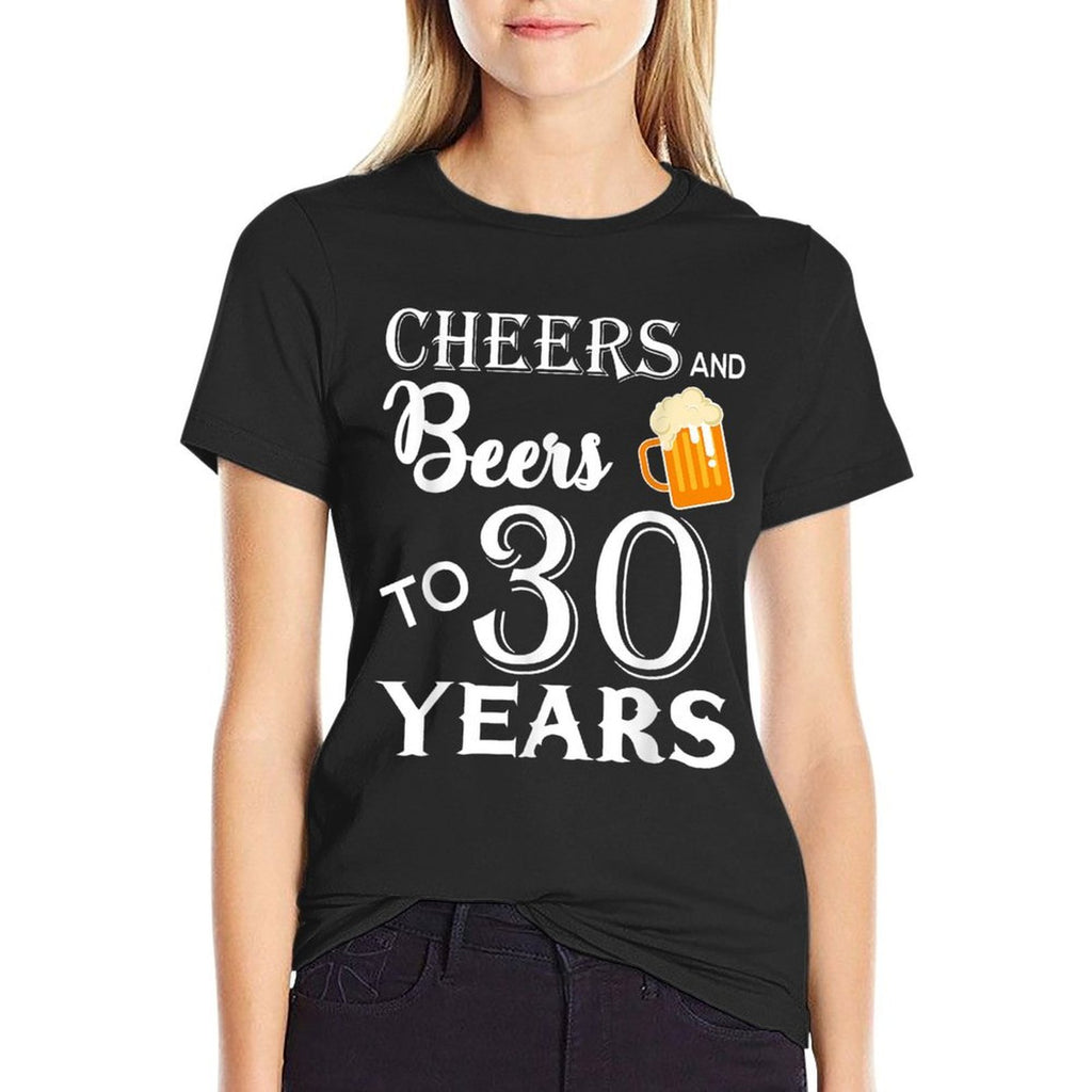 30th Birthday Gift Tshirt  Tagless Design T-Shirt