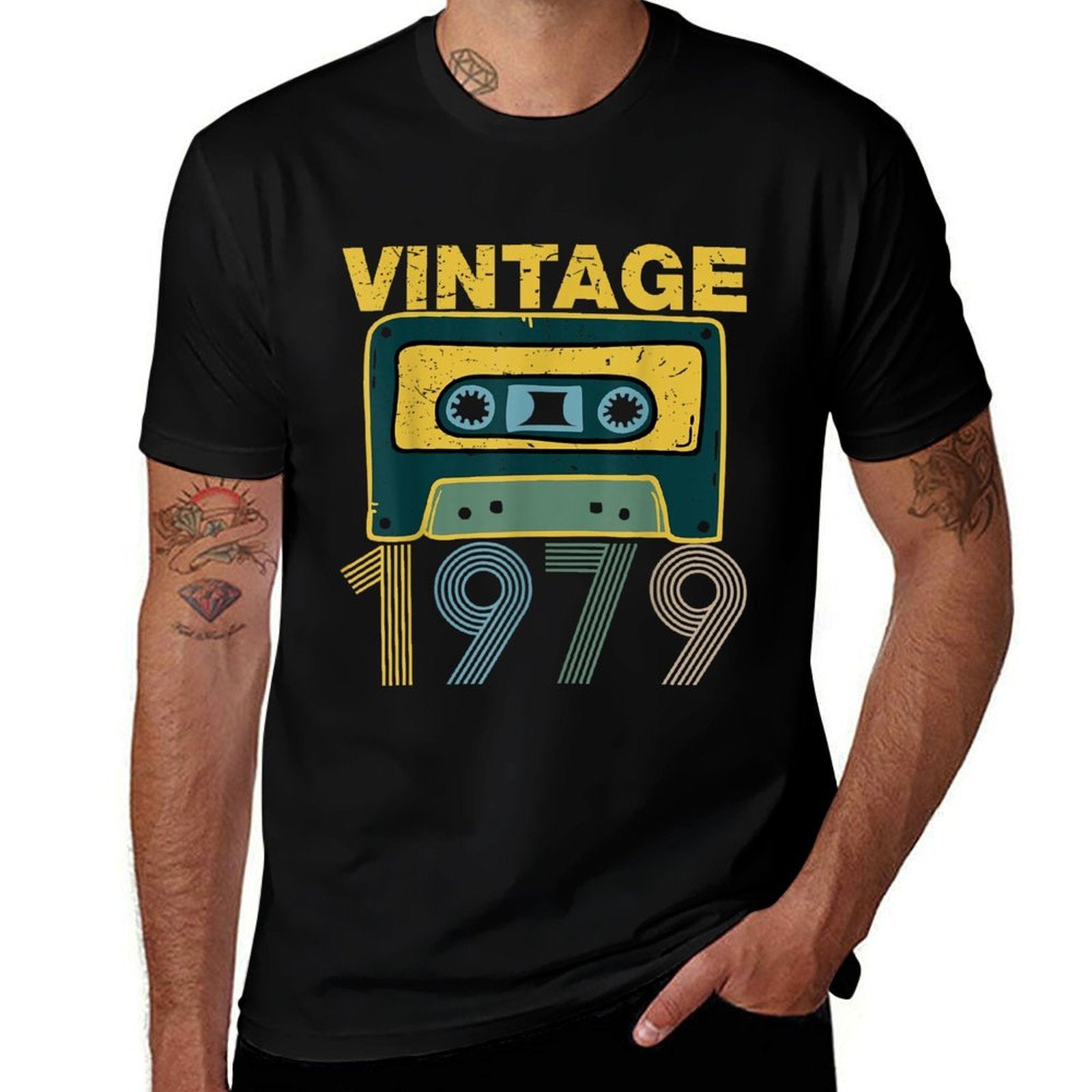 40th Birthday Gift Vintage 1979 for Men And Woman Comfortable T-Shirt