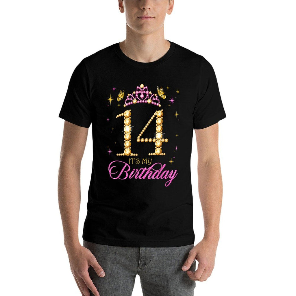 14 It's My Birthday 14 Years Old Princess 14th Birthday  Relaxed-fit T-Shirt