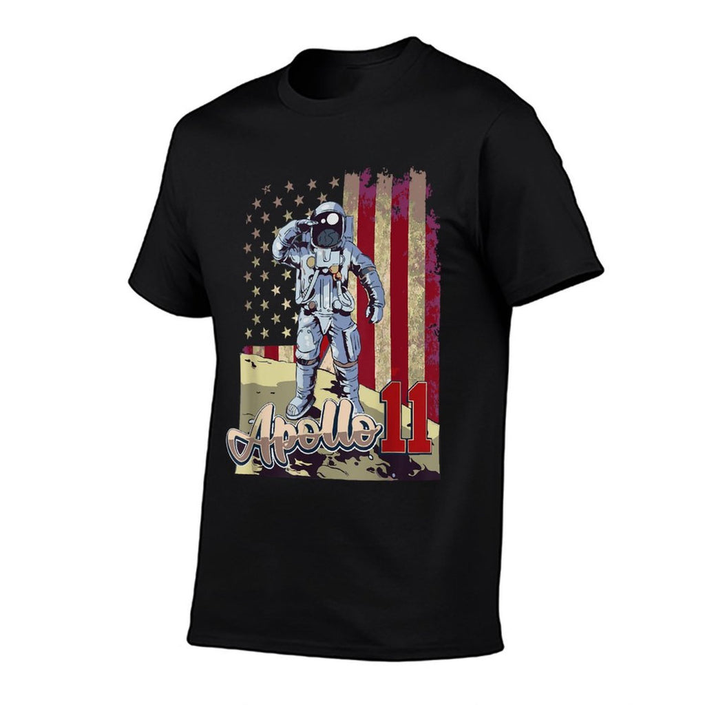 Apollo 11 50th Anniversary Moon Landing 1969 2019  Oversized Silhouette T-Shirt