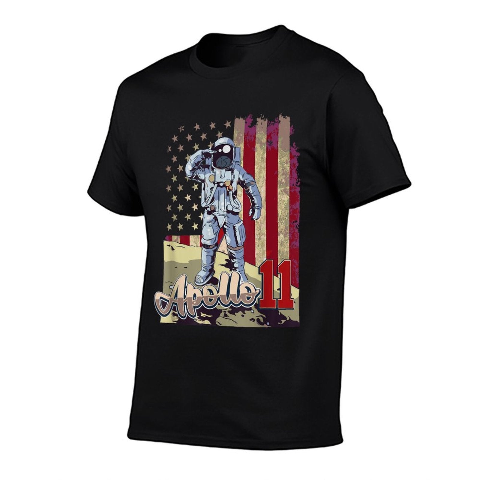 Apollo 11 50th Anniversary Moon Landing 1969 2019  Oversized Silhouette T-Shirt