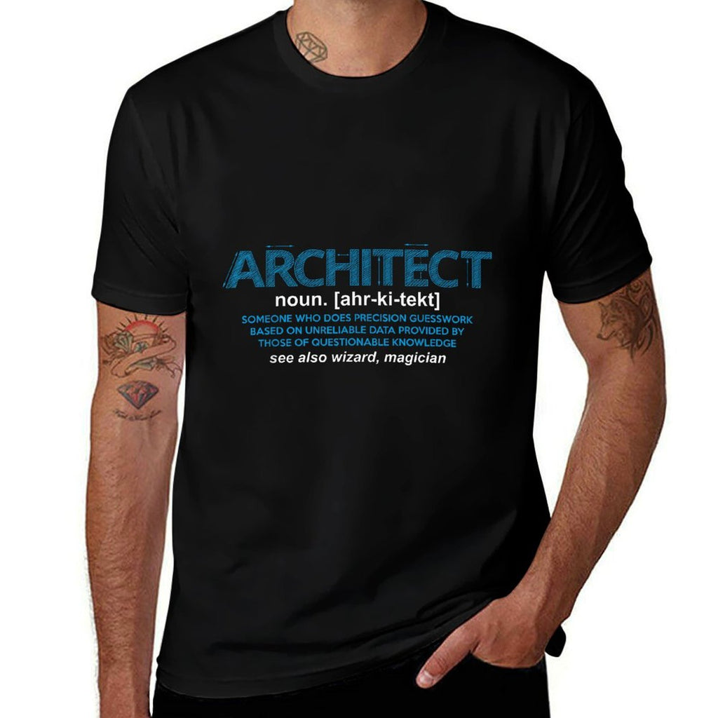 Architect Definition Architect Funny Landscape Architects  Vintage-inspired T-Shirt