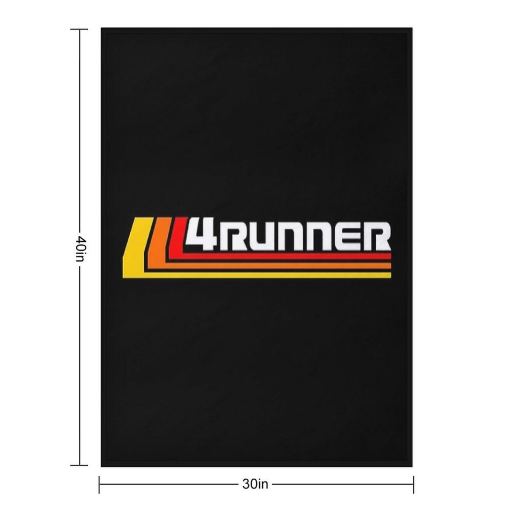 4 Runner Heritage Logo Quick-dry Throw Blanket