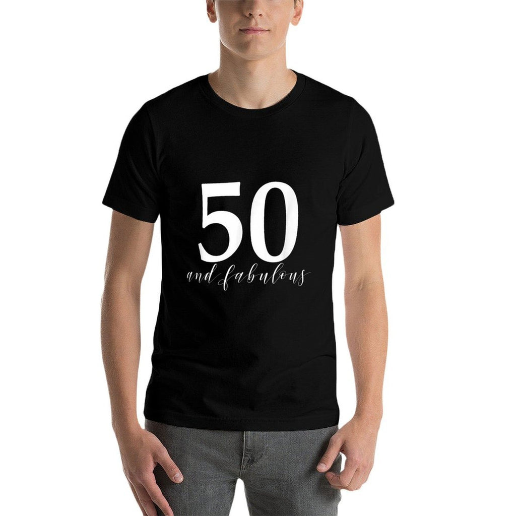 50 And Fabulous- 50th Birthday Shirt for Women  Classic T-Shirt