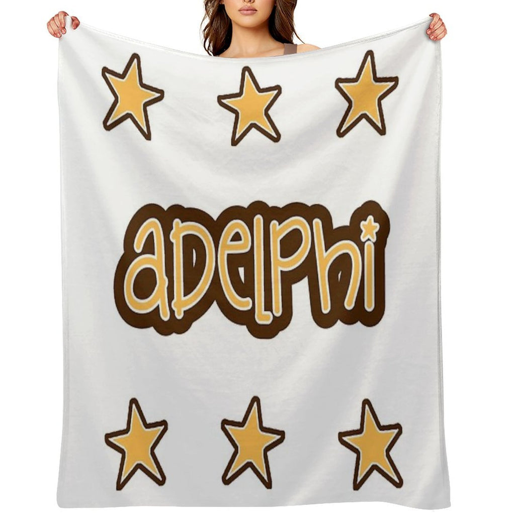 Adelphi University Multi-functional Throw Blanket