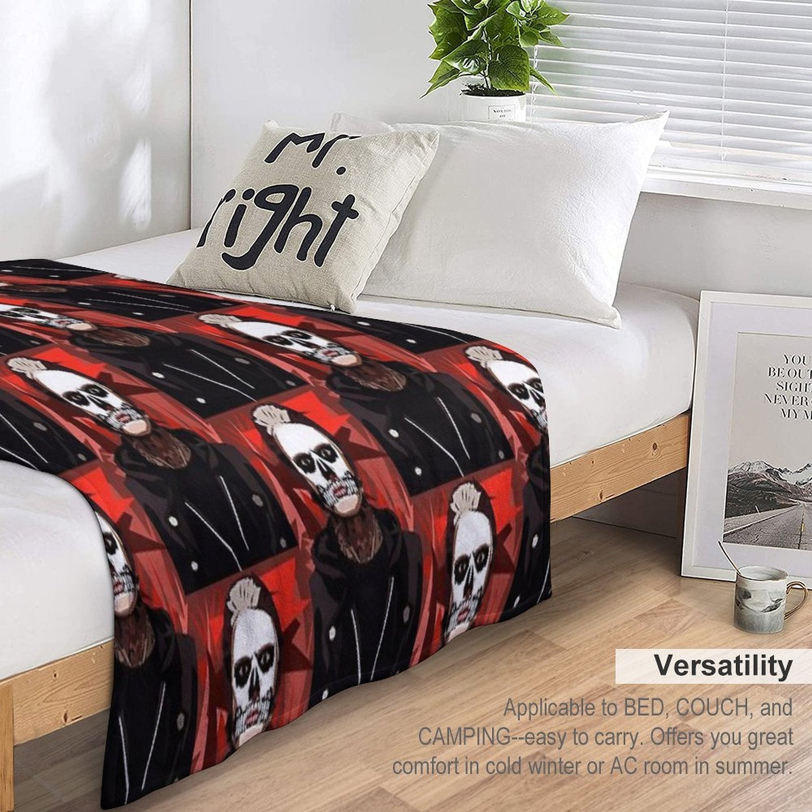 AHS Murder House Tate Langdon Easy Care Throw Blanket