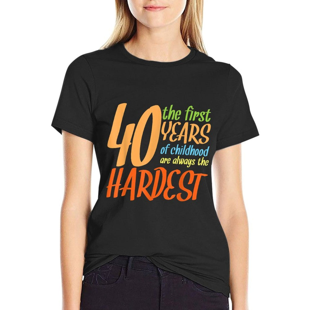 40th Birthday  Graphic-printed T-Shirt