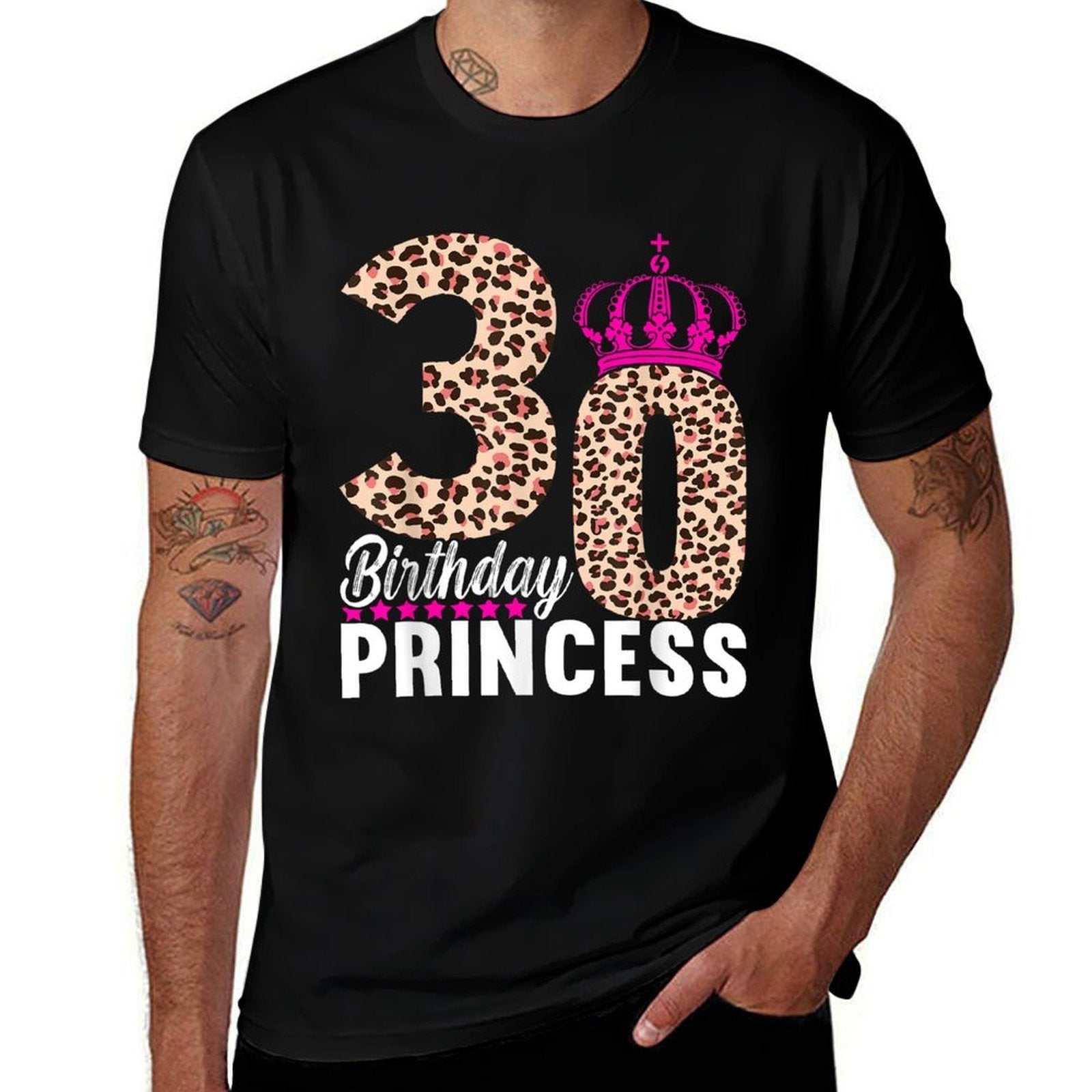 30th Birthday Princess 30 Birthday Outfits For Women  High-quality Stitching T-Shirt