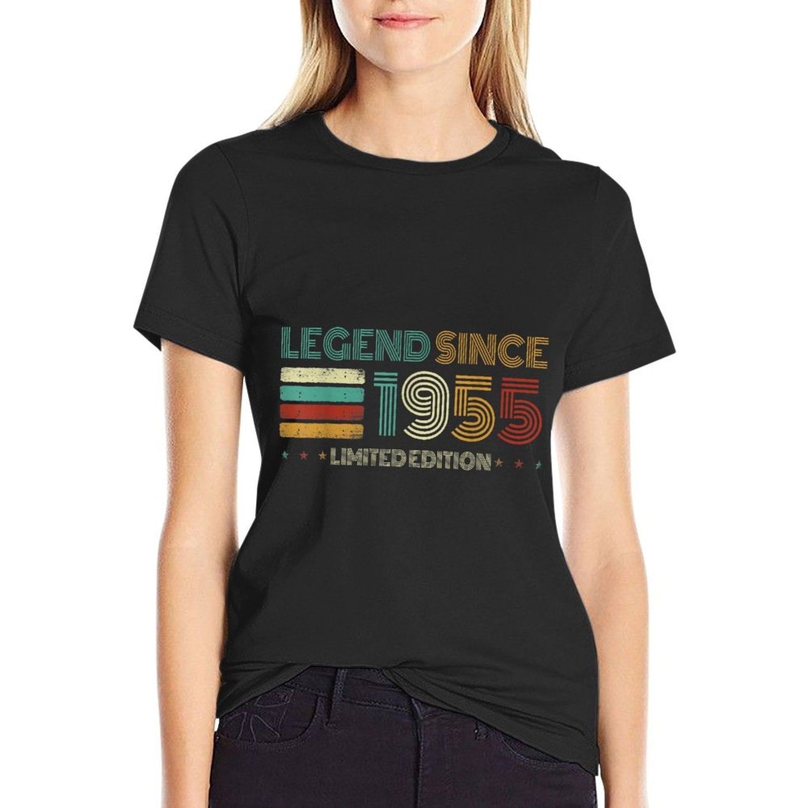70 Years Old Legend Since 1955 70th Birthday  Vintage-inspired T-Shirt