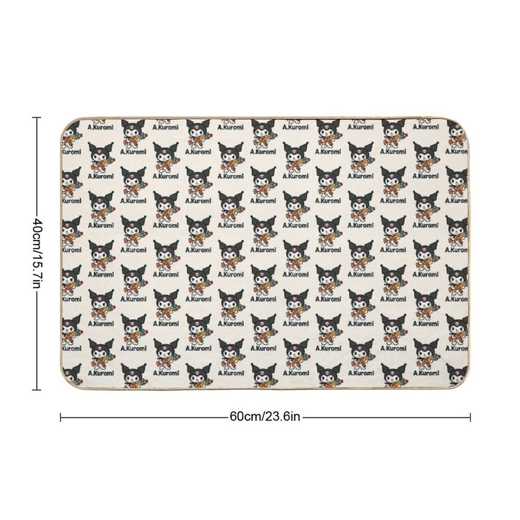A.Kuromi  Pet-Safe Bath Mat