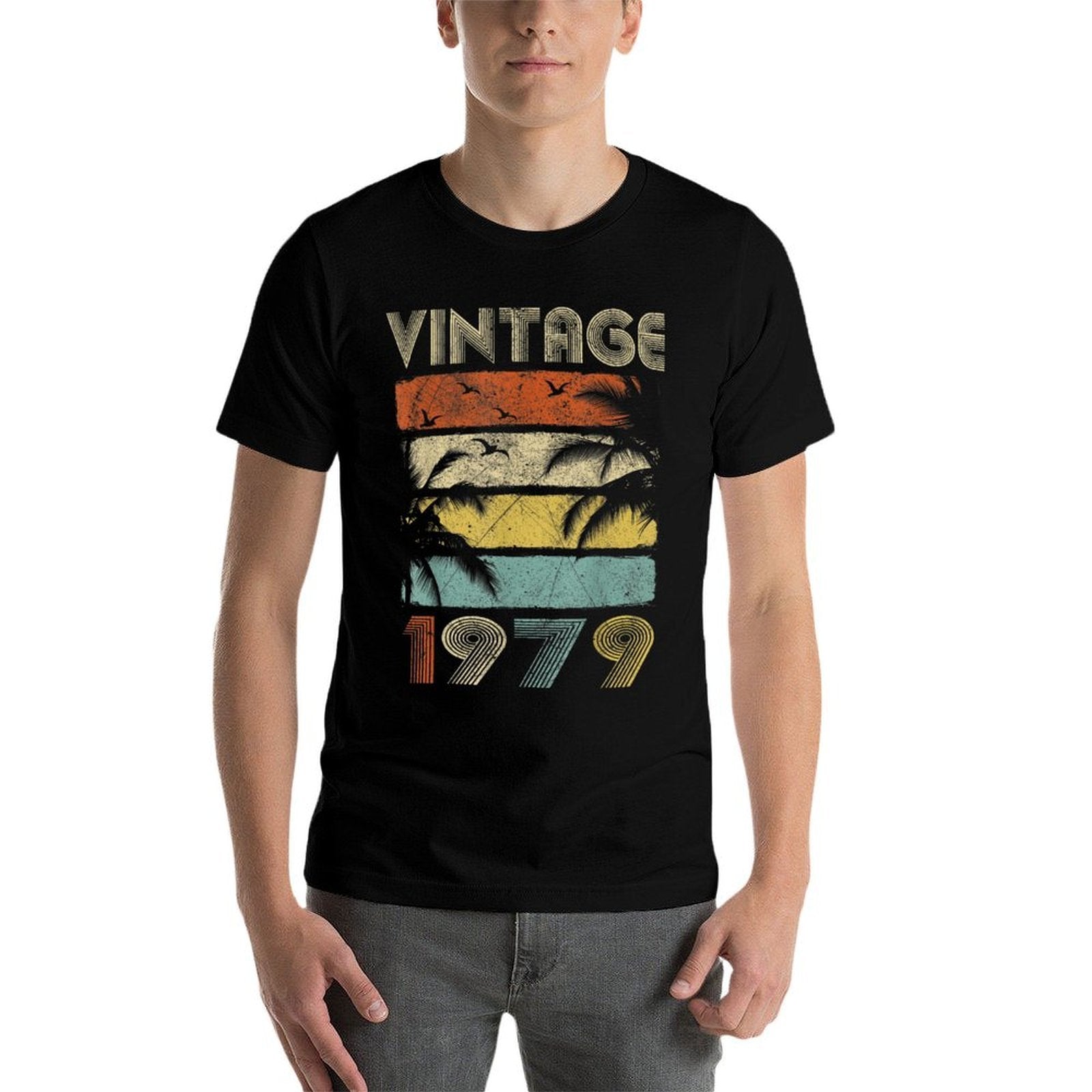 40th Birthday Men Women Vintage 40 Years Old  Easy-care T-Shirt