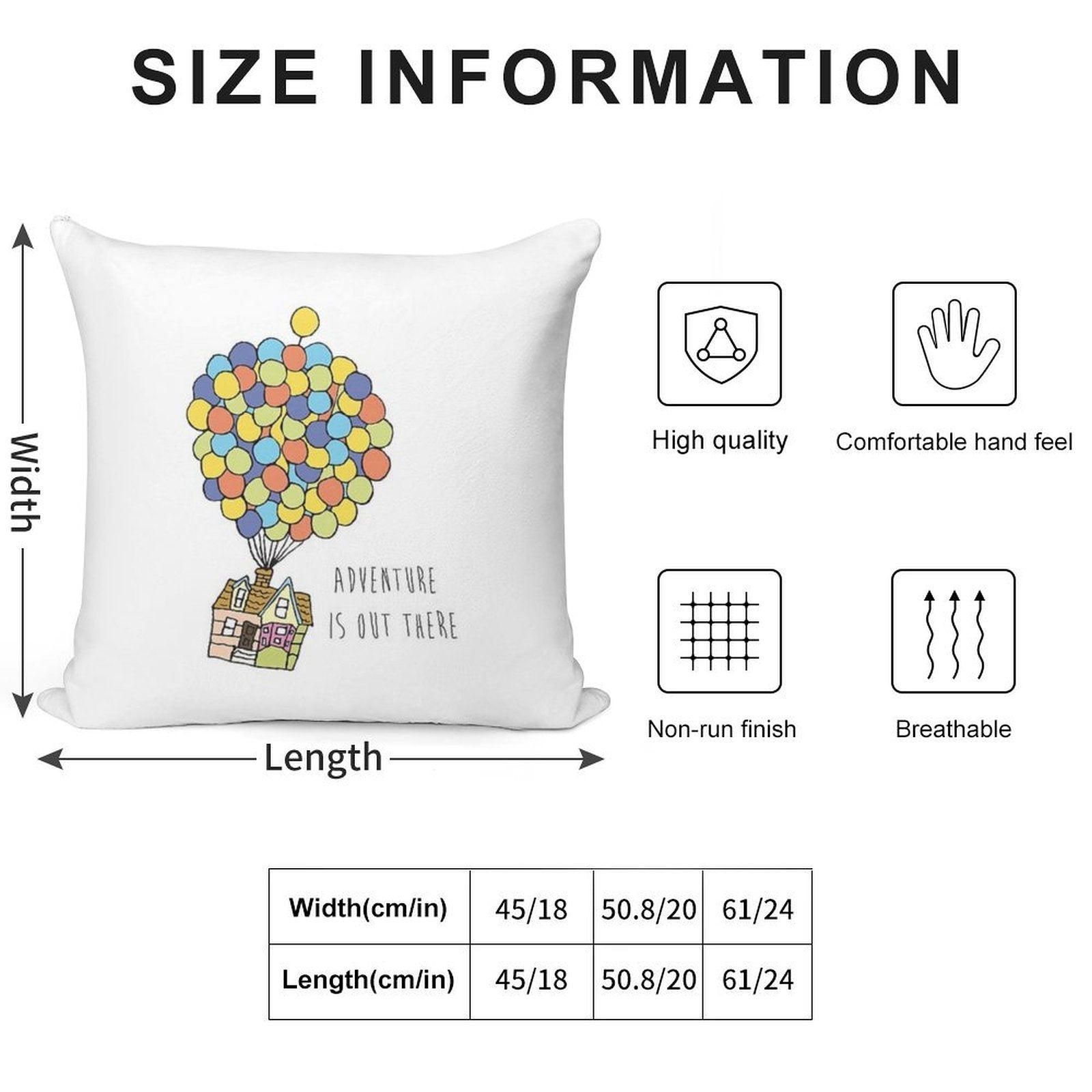 Adventure Is Out There Soft Bedroom Essential Throw Pillow