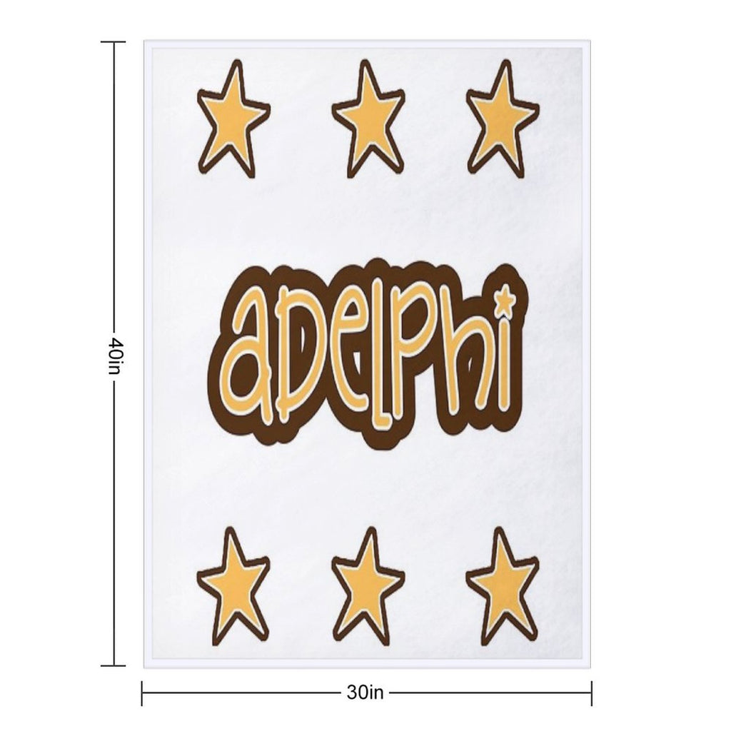 Adelphi University Multi-functional Throw Blanket